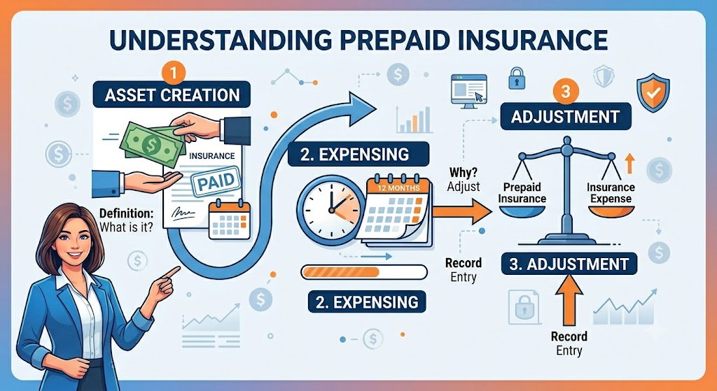 Prepaid Insurance: Definition, Journal Entry, Adjusting Entry & Examples